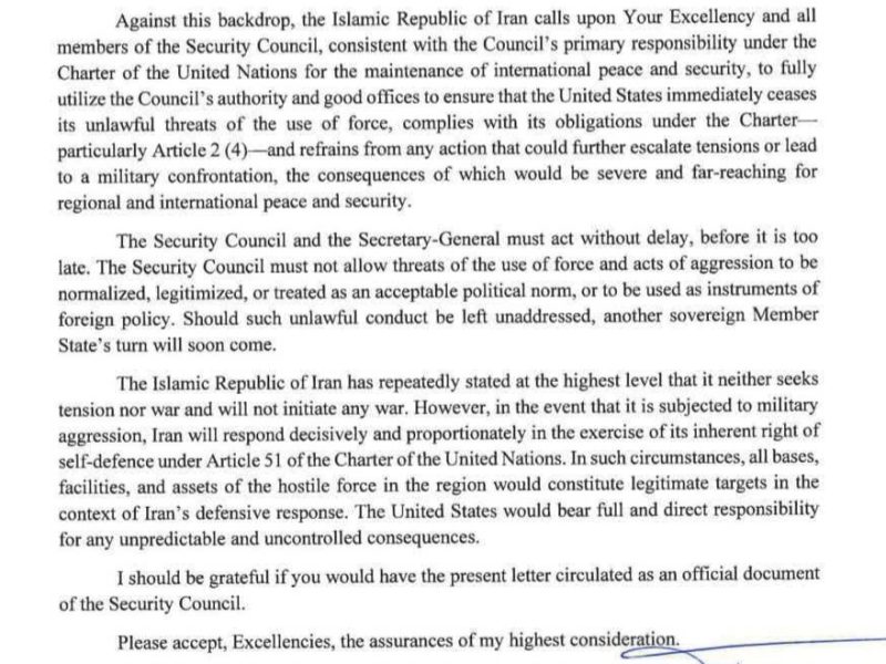 ایران: پایگاه‌های متخاصم هدف مشروع خواهند بود