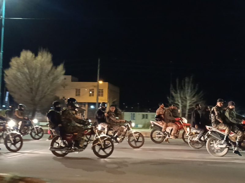 سی و‌ششمین شب از رژه خودرویی و موتوری