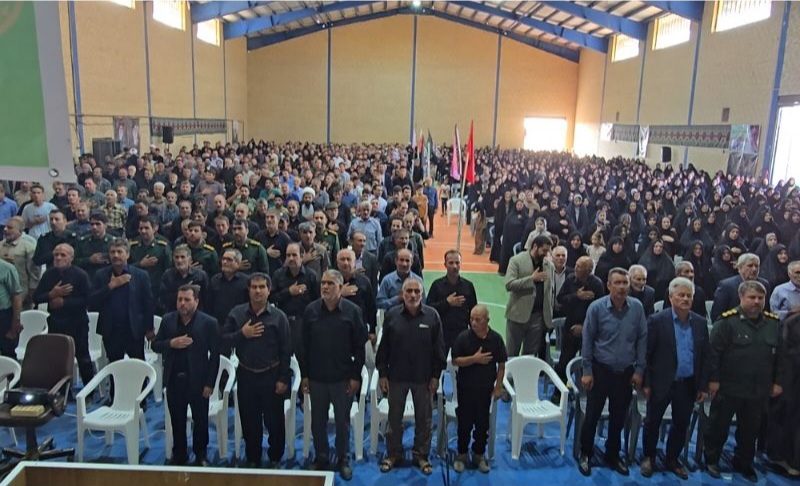 یادواره شهدای جشنی سرچهان در «قنات‌ابراهیم» برگزار شد