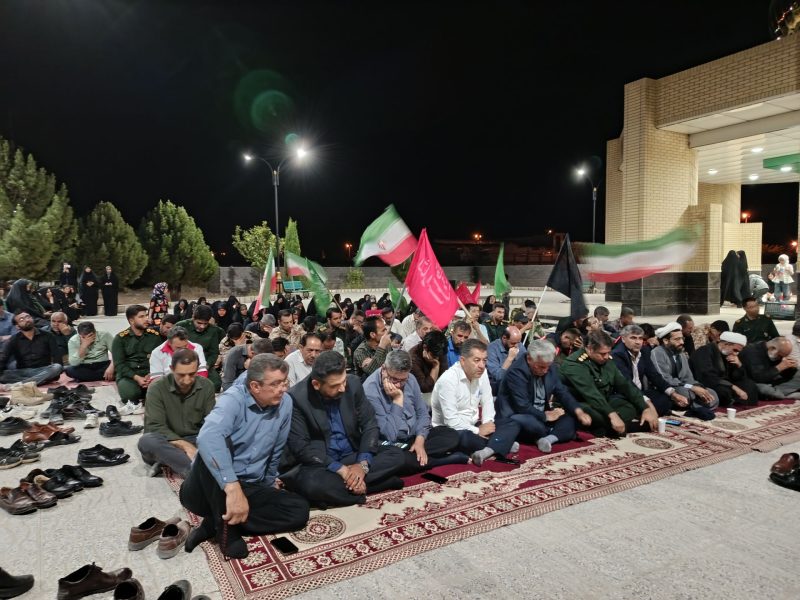 چهلمین روز تدفین «آقای شهید ایران» در سرچهان